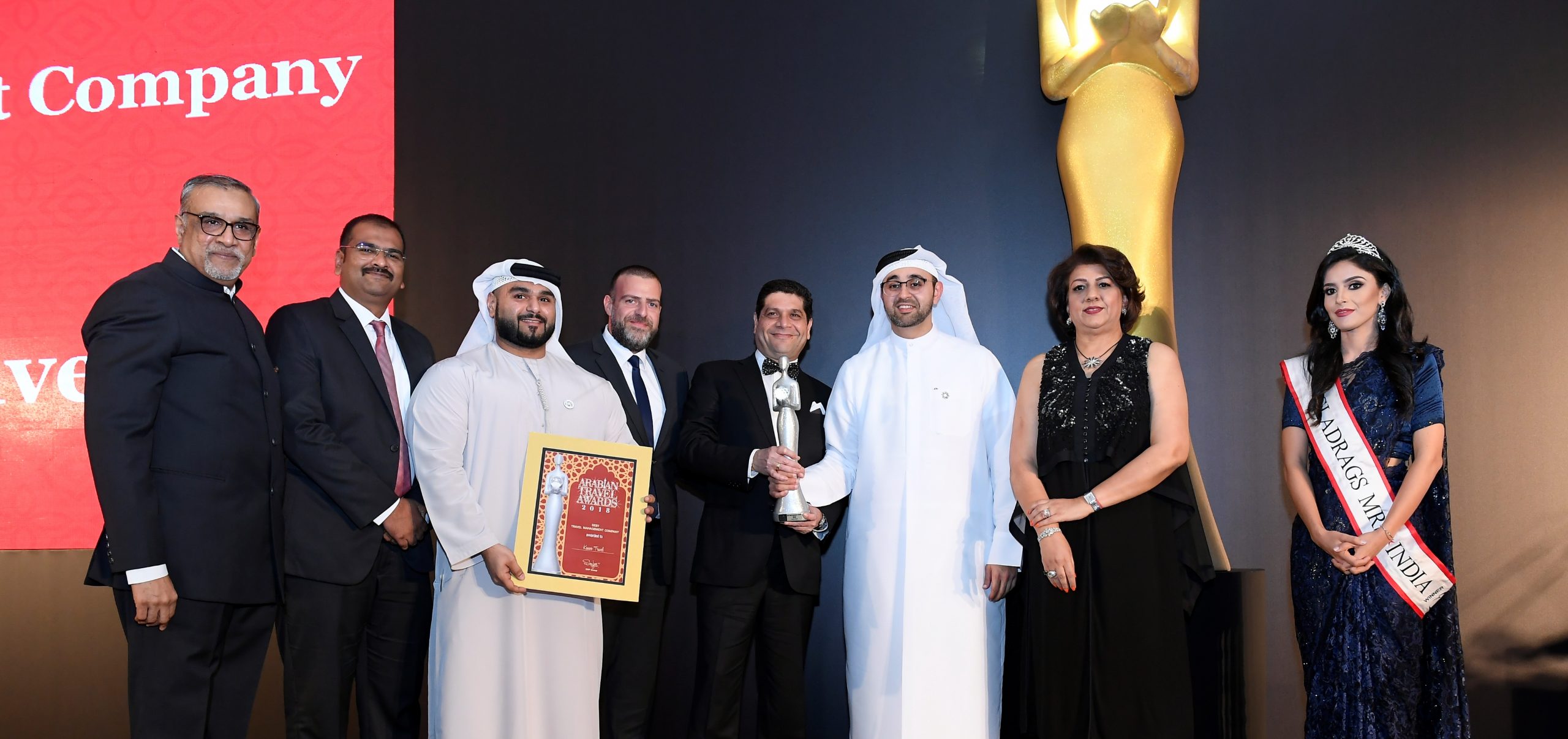 Kanoo Travel At Arabian Travel Awards Bnr
