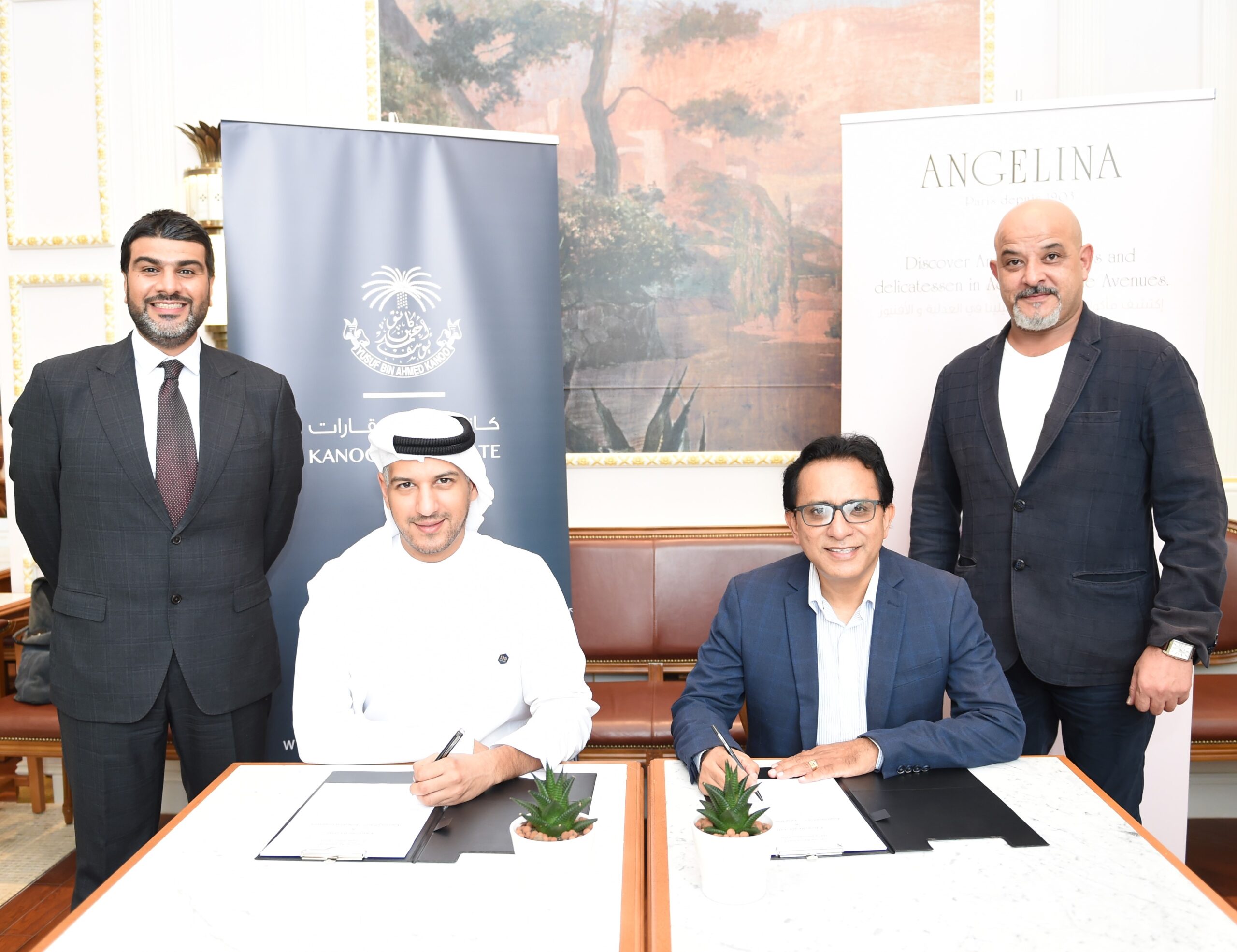 Kanoo Real Estate Signing With Angelina