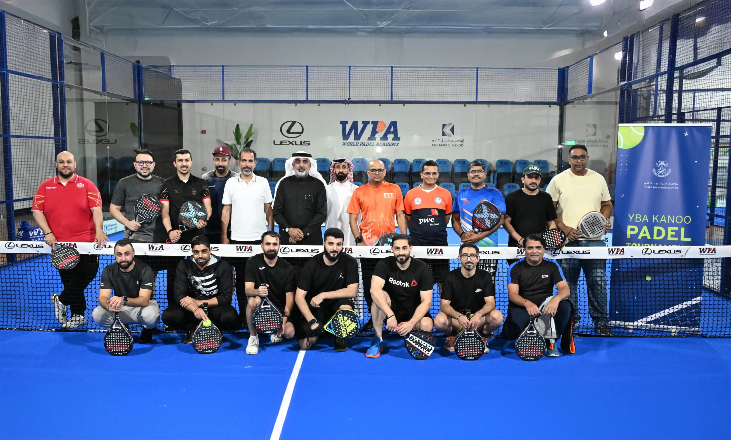 Yusuf Bin Ahmed Kanoo Group Hosts Sports Day Padel Tournament for Employees